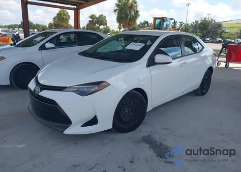 2017 Toyota Corolla Le from USA, damaged, VIN 2T1BURHE1HC816878